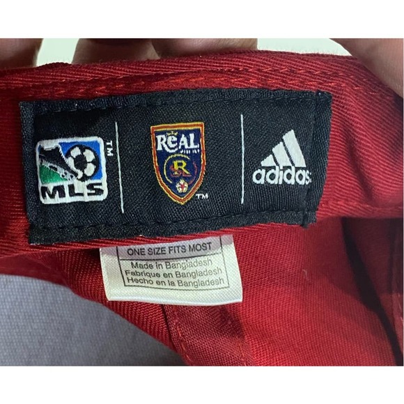 ADIDAS Real Salt Lake MLS Red Snapback Hat - Picture 6 of 7